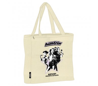 Bolsa shopping Huntrix Kpop Demon Hunters