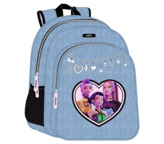 Mochila Huntrix Demon Hunters Kpop 38cm adaptable