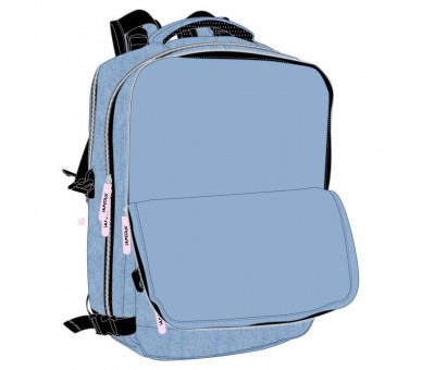 Mochila viaje cabina Huntrix Kpop Demon Hunters 44cm