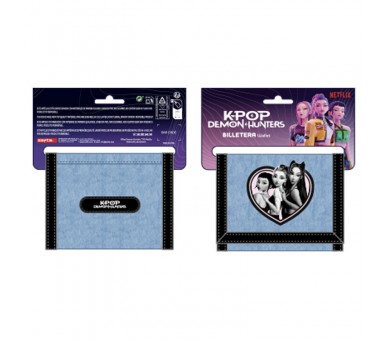 Billetera Huntrix Demon Hunters Kpop
