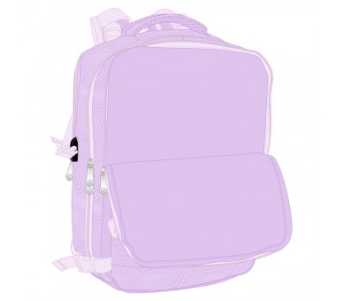 Mochila viaje cabina Iconic Kpop Demon Hunters 44cm