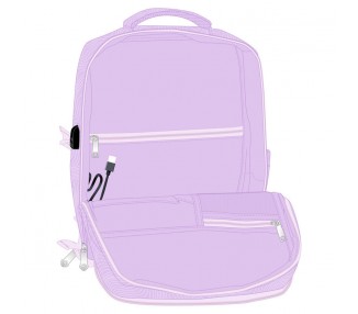 Mochila viaje cabina Iconic Kpop Demon Hunters 44cm