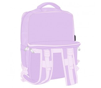 Mochila viaje cabina Iconic Kpop Demon Hunters 44cm