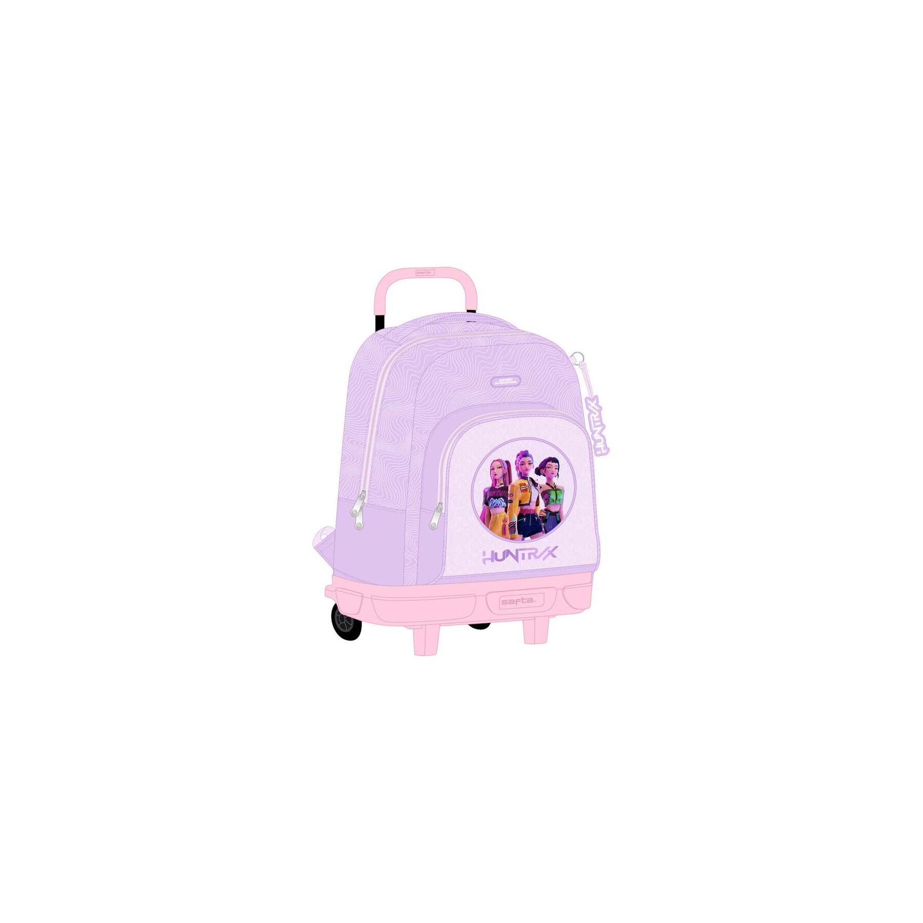 Trolley Compact Kpop Demon Hunters 45cm