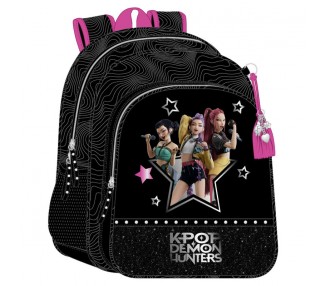 Mochila Energy Kpop Demon Hunters adaptable 38cm