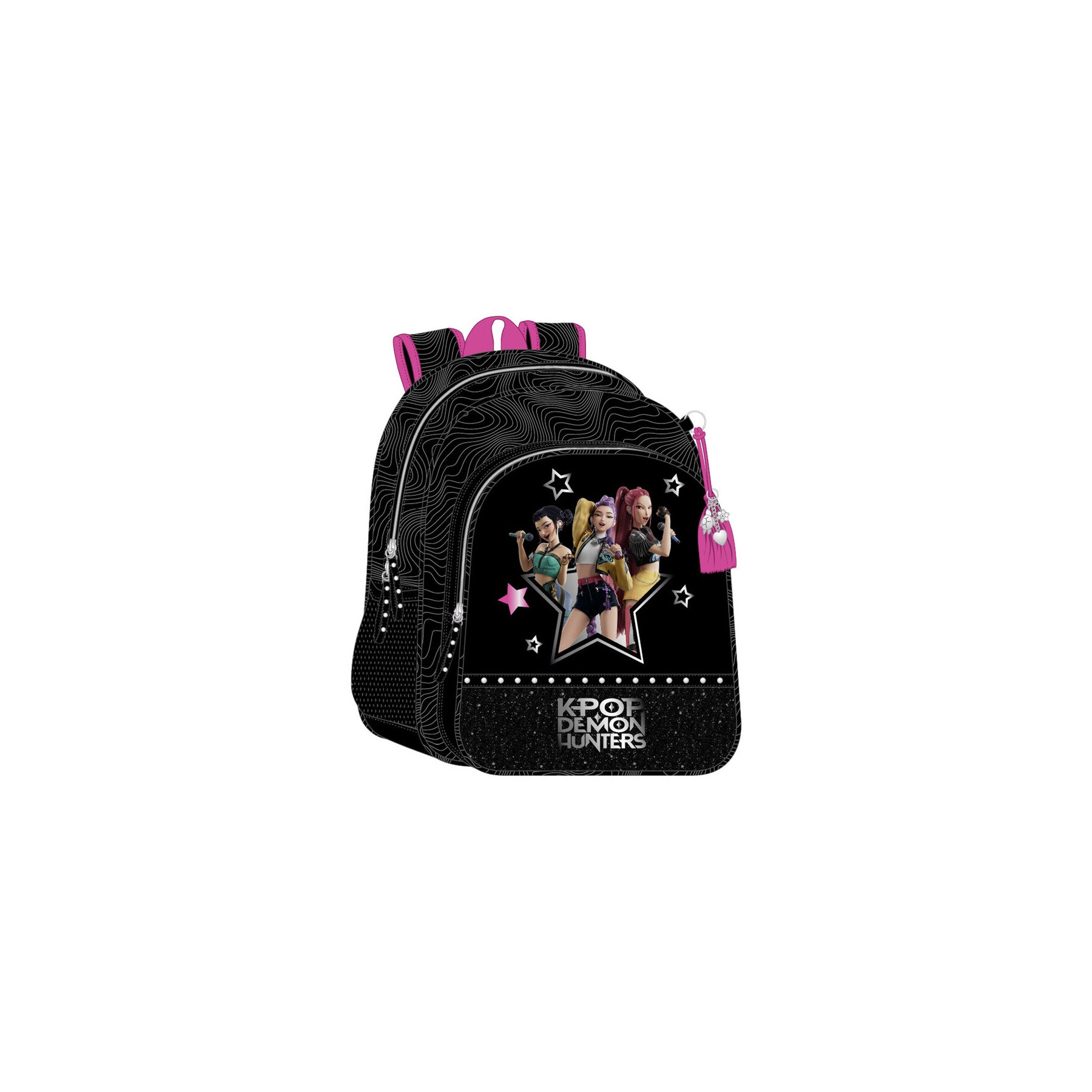 Mochila Energy Kpop Demon Hunters adaptable 38cm