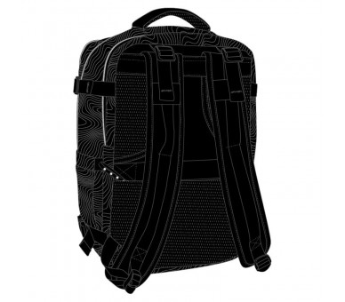 Mochila viaje cabina Energy Kpop Demon Hunters 44cm