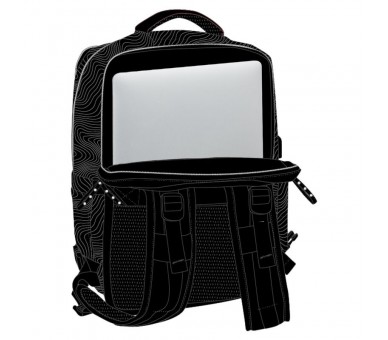 Mochila viaje cabina Energy Kpop Demon Hunters 44cm