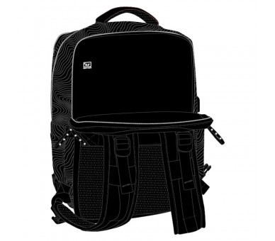 Mochila viaje cabina Energy Kpop Demon Hunters 44cm