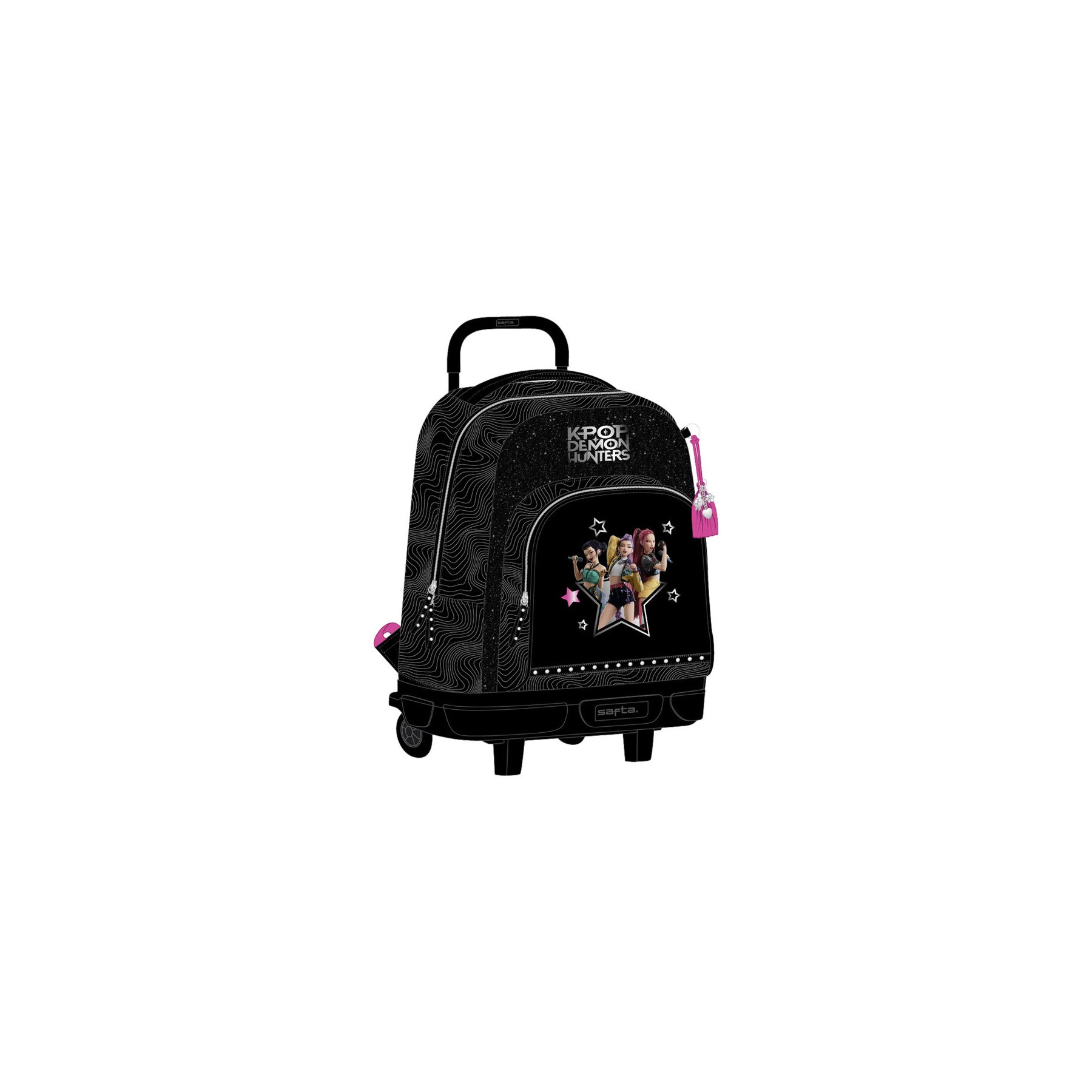 Trolley Compact Energy Kpop Demon Hunters 45cm