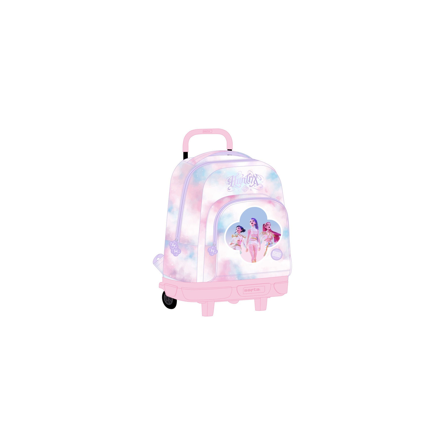 Trolley Compact Artist Kpop Demon Hunters 45cm