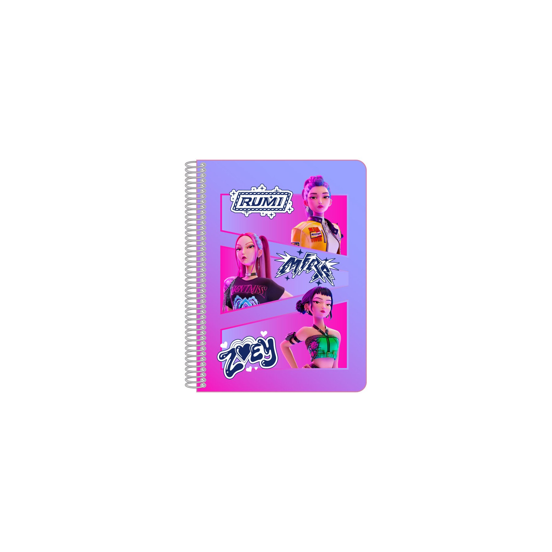 Cuaderno A5 Kpop Demon Hunters