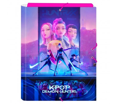 Carpeta Kpop Demon Hunters solapas