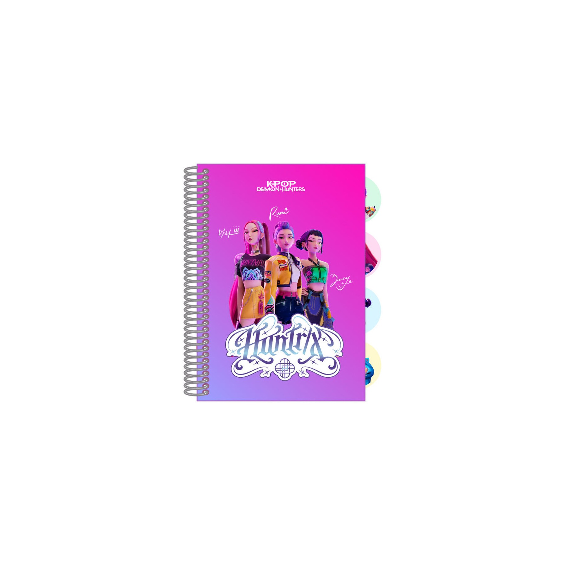 Cuaderno A7 Kpop Demon Hunters