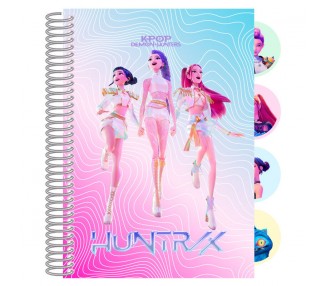 Cuaderno A6 Kpop Demon Hunters