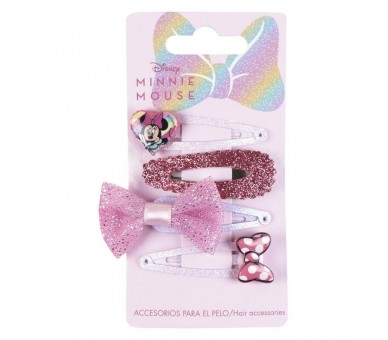 Blister 4 horquillas Minnie Disney