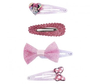 Blister 4 horquillas Minnie Disney