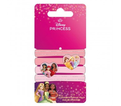 Blister 4 coleteros Princesas Disney