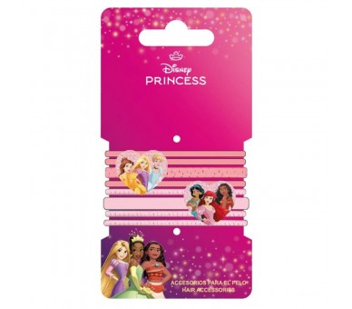 Blister 8 coleteros Princesas Disney