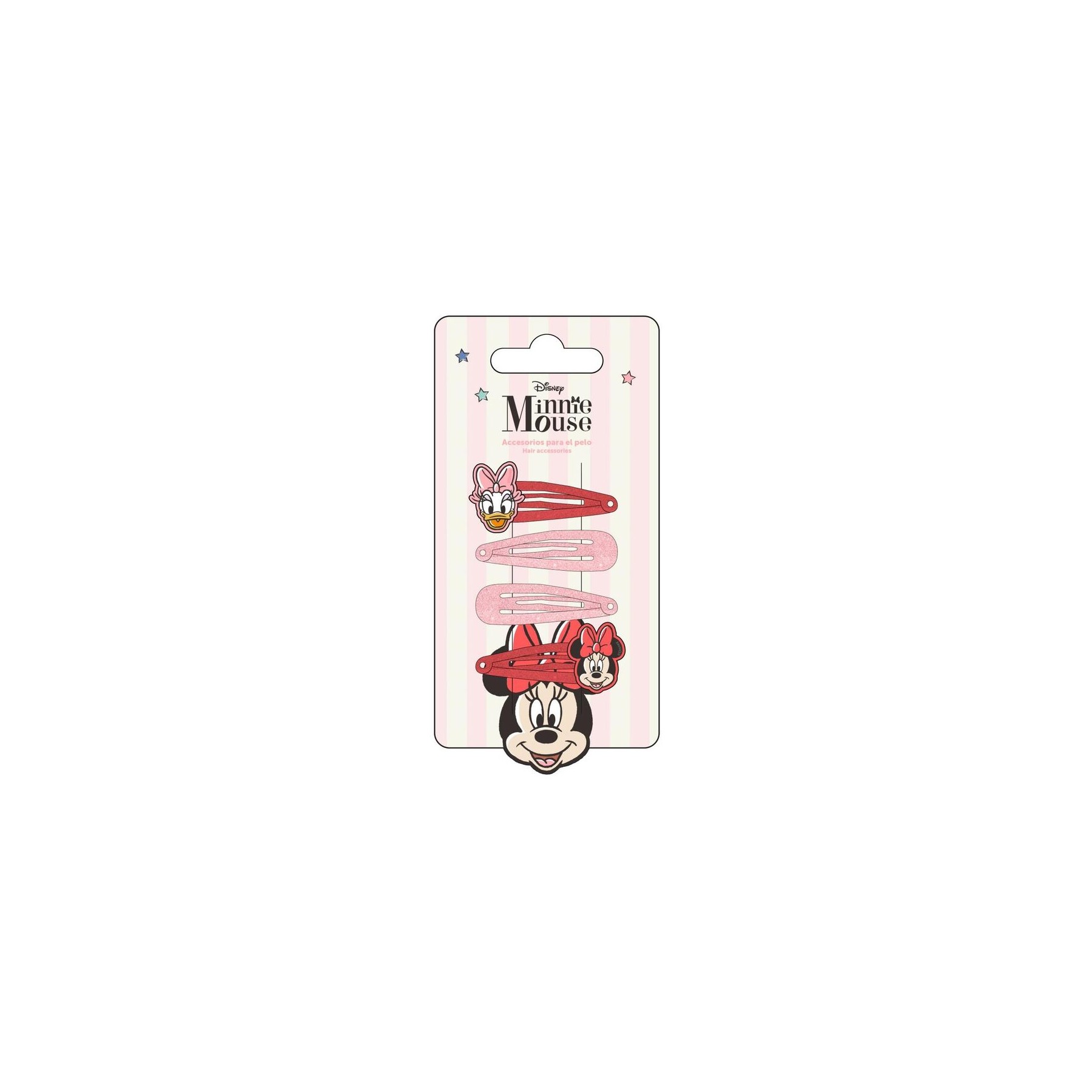 Blister 4 horquillas Minnie Disney