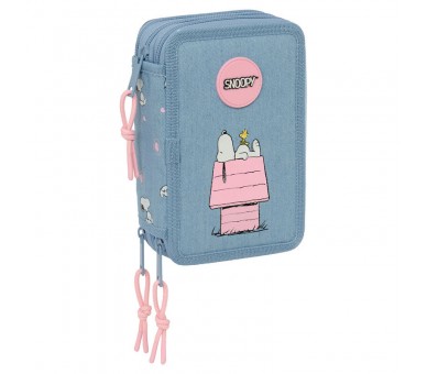 Plumier Snoopy Peanuts triple 37pzs