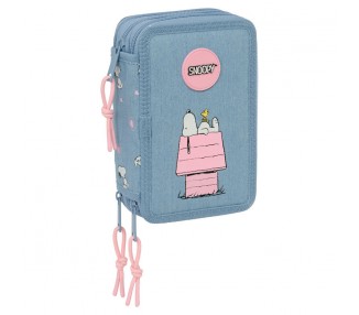 Plumier Snoopy Peanuts triple 37pzs