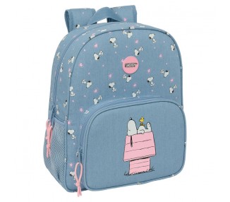 Mochila Snoopy Peanuts 38cm adaptable