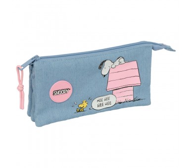 Portatodo Snoopy Peanuts triple