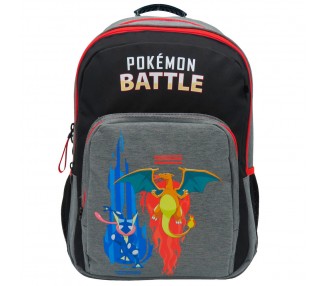 Mochila Battle Pokemon 42cm