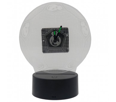 Reloj LED Real Madrid metacrilato