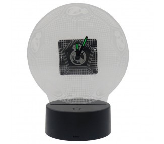 Reloj LED Real Madrid metacrilato