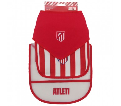 Set 3 Baberos Atletico de Madrid