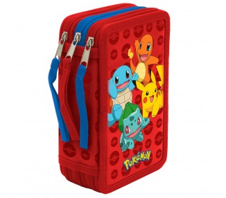 Plumier Pokemon 39pzs triple