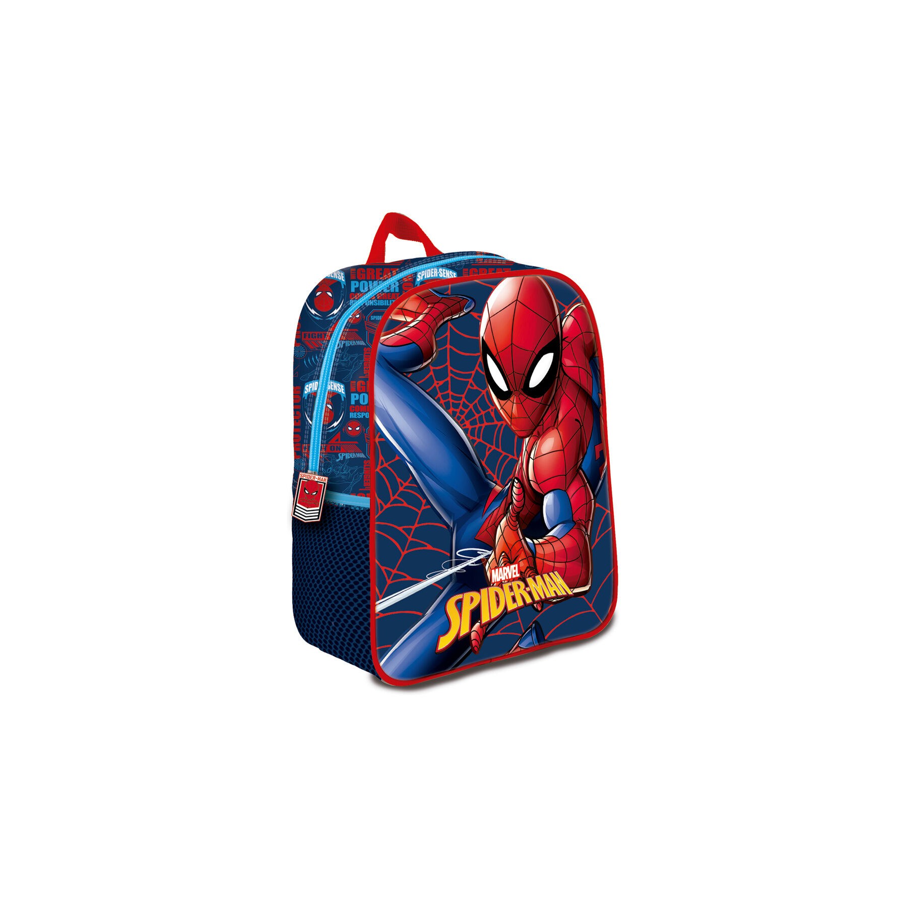 Mochila 3D Web Marvel Spiderman 30cm