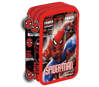 Plumier Hero Spiderman Marvel triple