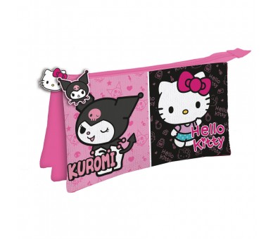 Portatodo Kuromi & Hello Kitty triple