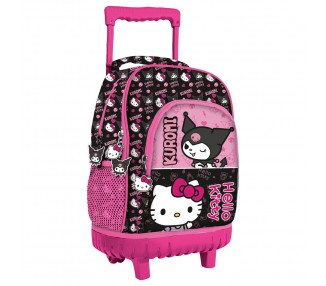 Trolley Kuromi & Hello Kitty 44cm