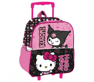 Trolley 3D Kuromi & Hello Kitty 32cm
