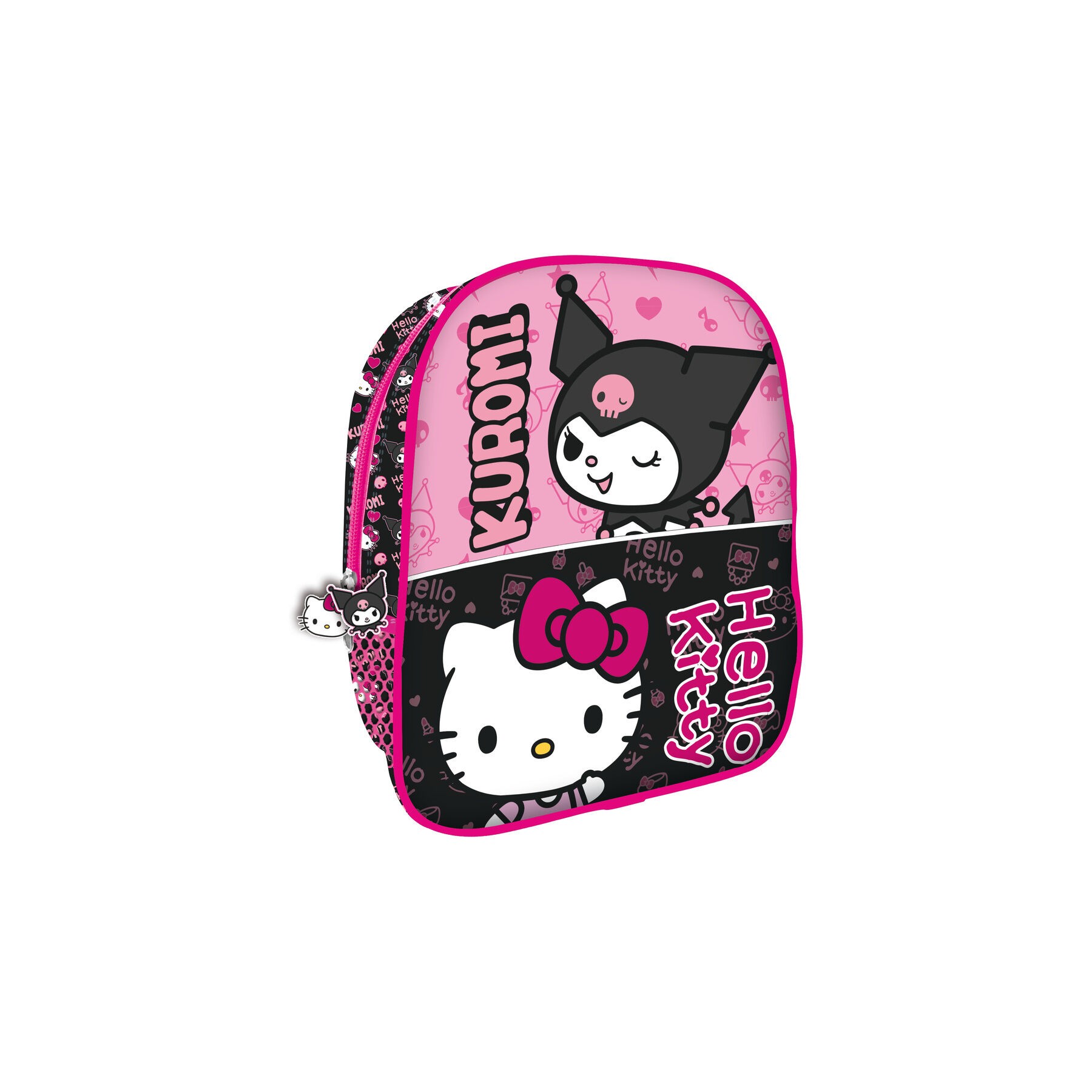 Mochila Kuromi & Hello Kitty 26cm