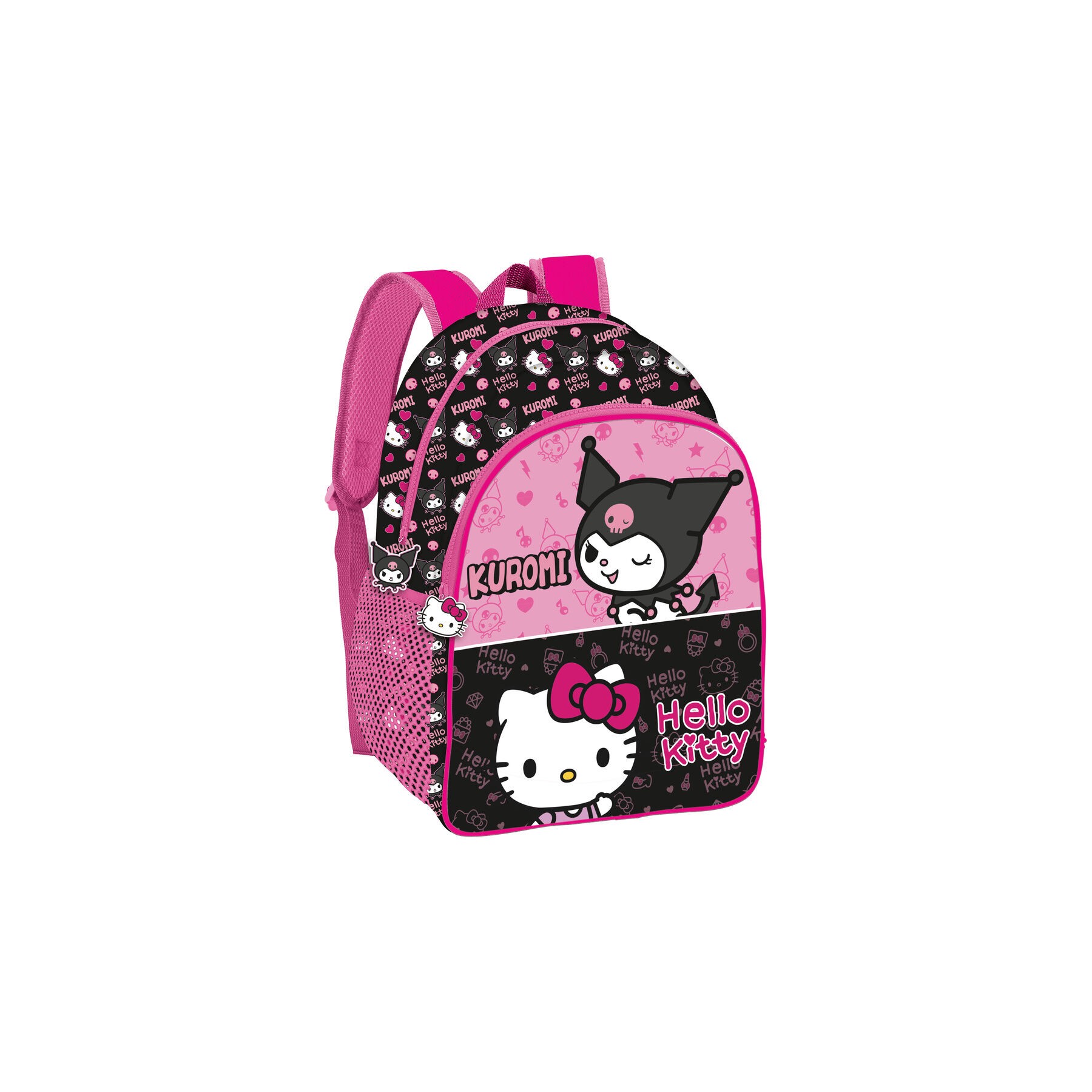Mochila Kuromi & Hello Kitty 40cm