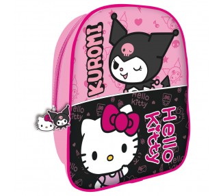 Mochila Kuromi & Hello Kitty 30cm