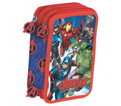 Plumier Los Vengadores Avengers Marvel triple