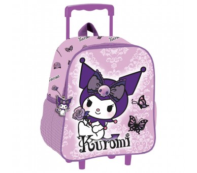 Trolley 3D Purple Kuromi Hello Kitty 32cm