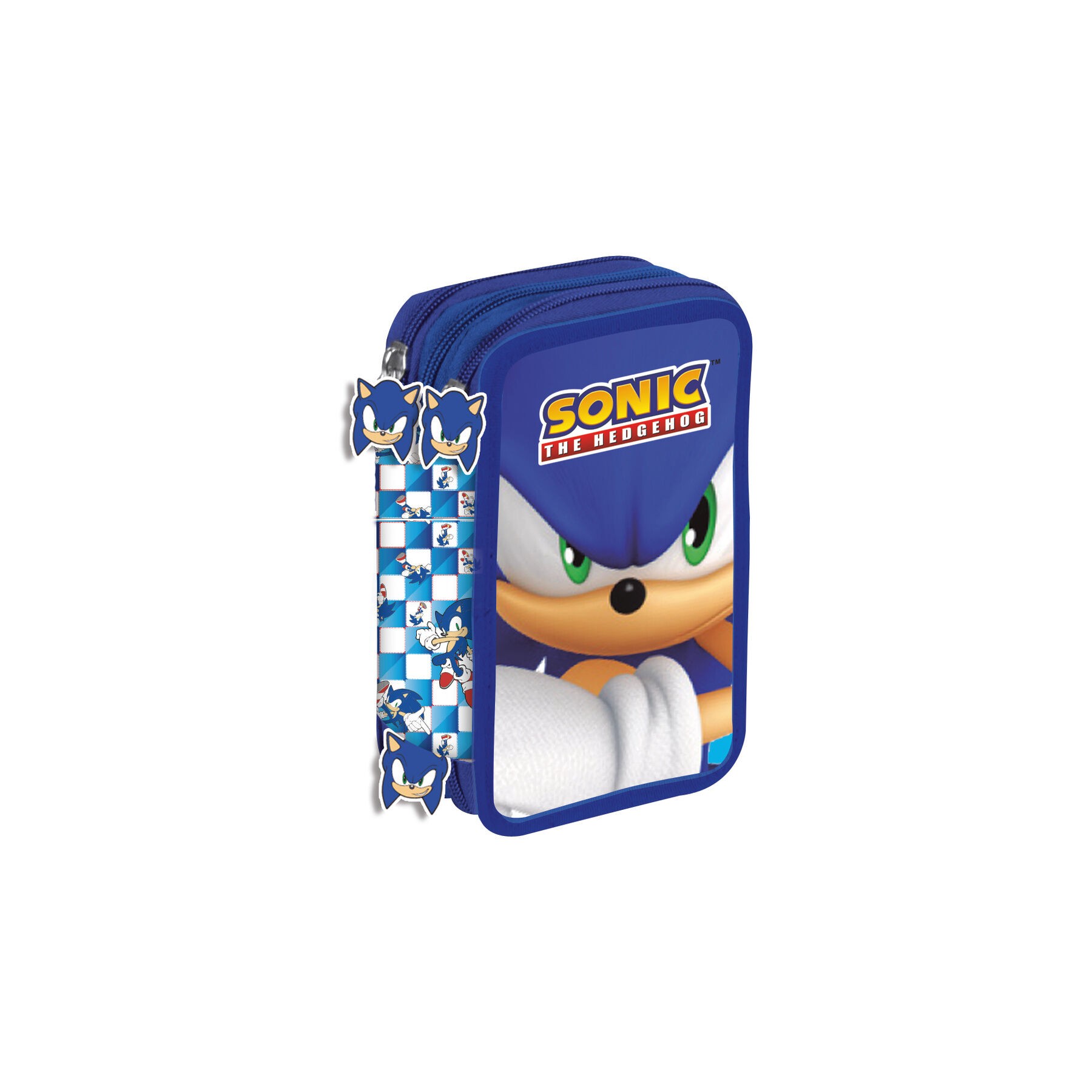 Plumier Sonic the Hedgehog triple