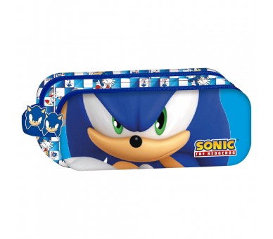 Portatodo Sonic the Hedgehog case triple