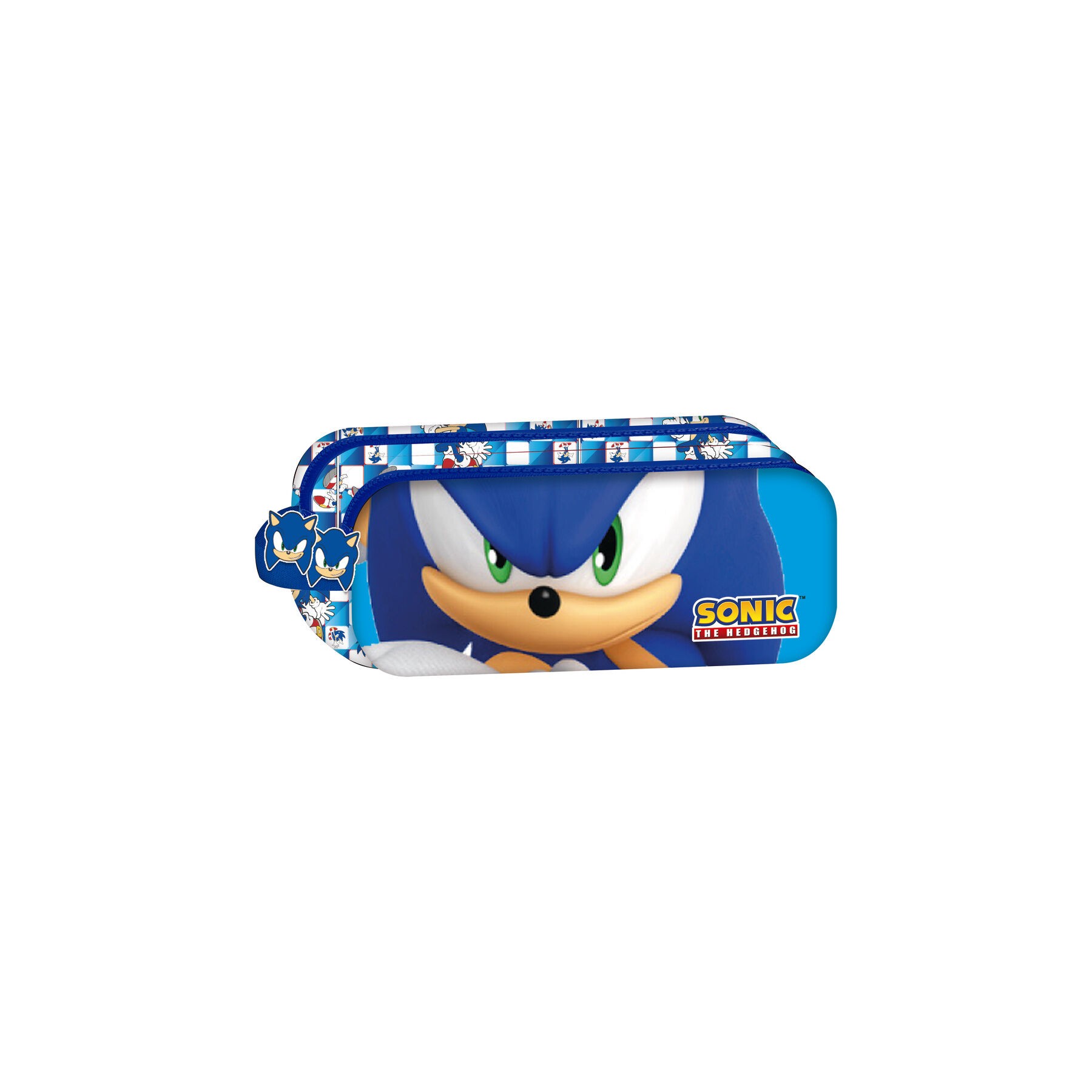 Portatodo Sonic the Hedgehog case triple