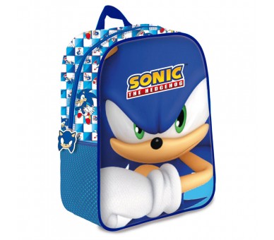 Mochila 3D Sonic the Hedgehog 30cm