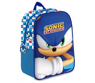 Mochila 3D Sonic the Hedgehog 30cm
