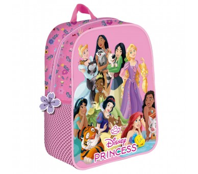 Mochila 3D Princesas Disney 30cm