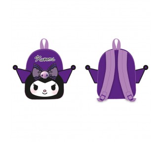 Mochila Peluche Kuromi Hello Kitty 30cm